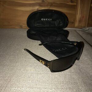 Vintage Gucci GG Rectangle Wrap 2515/S Sunglasses